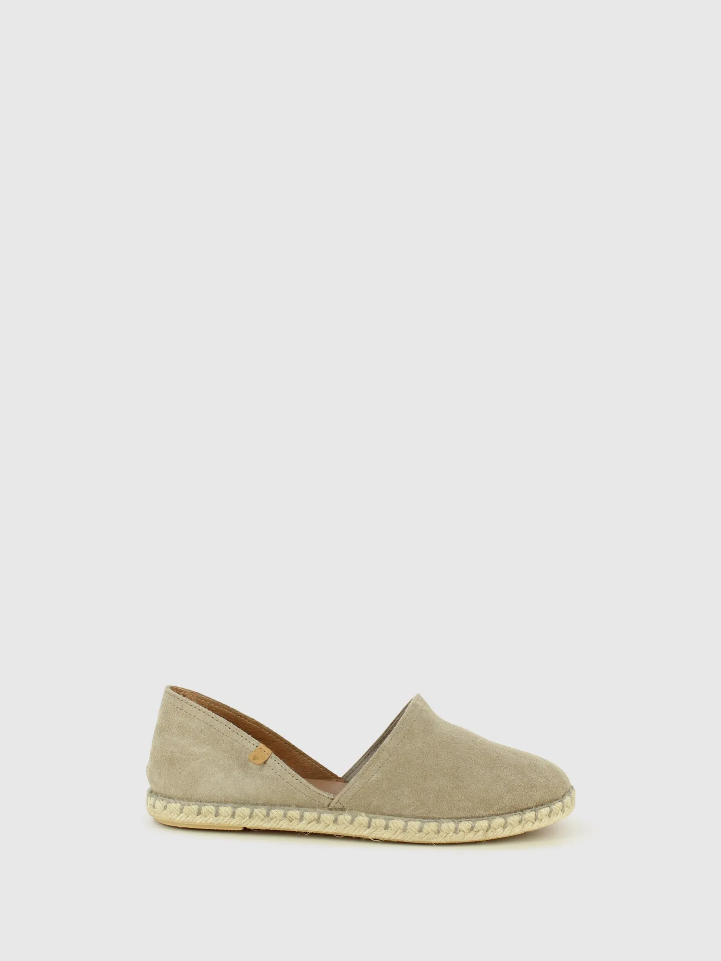 Taupe Flat Espadrilles