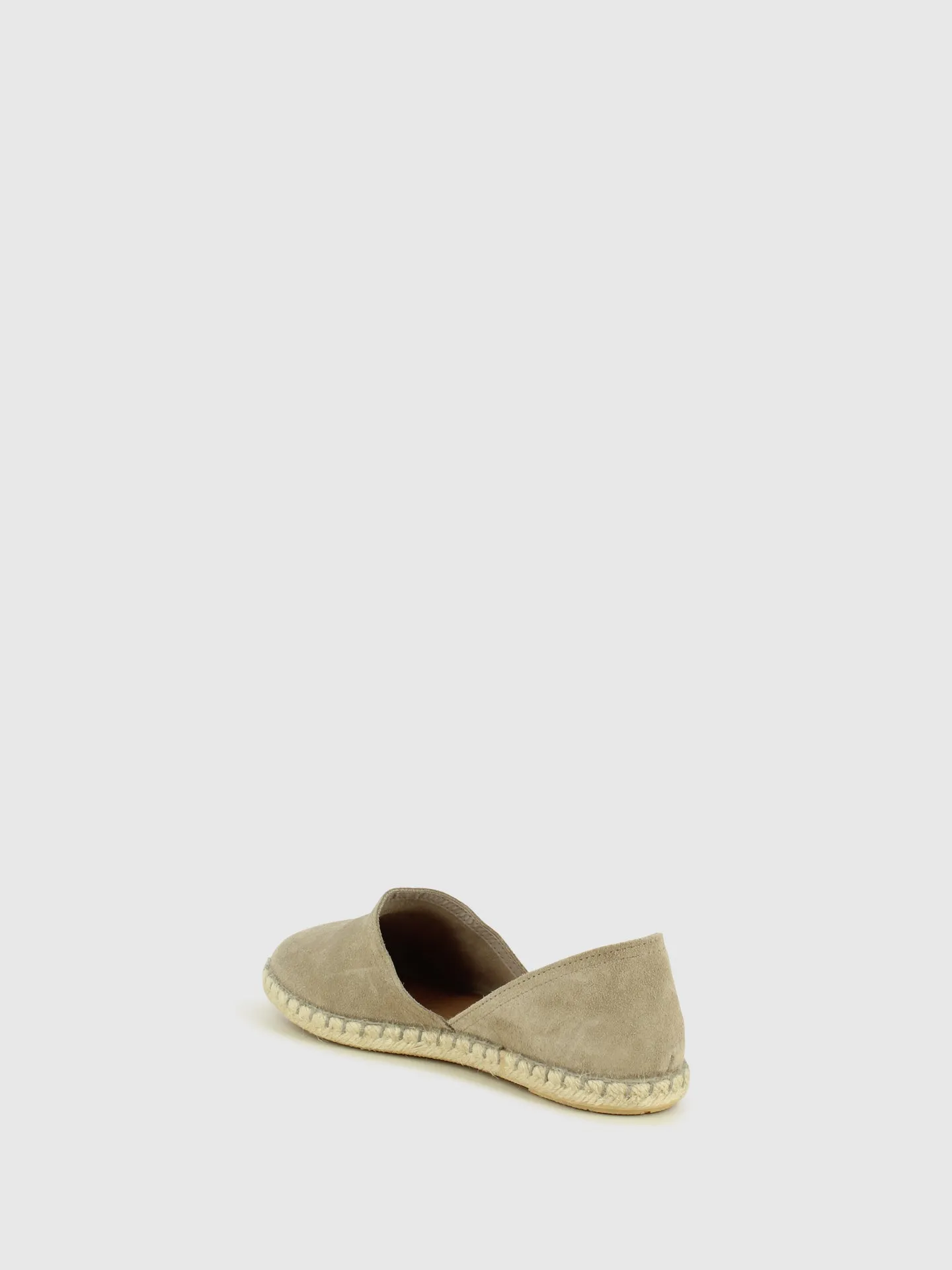 Taupe Flat Espadrilles