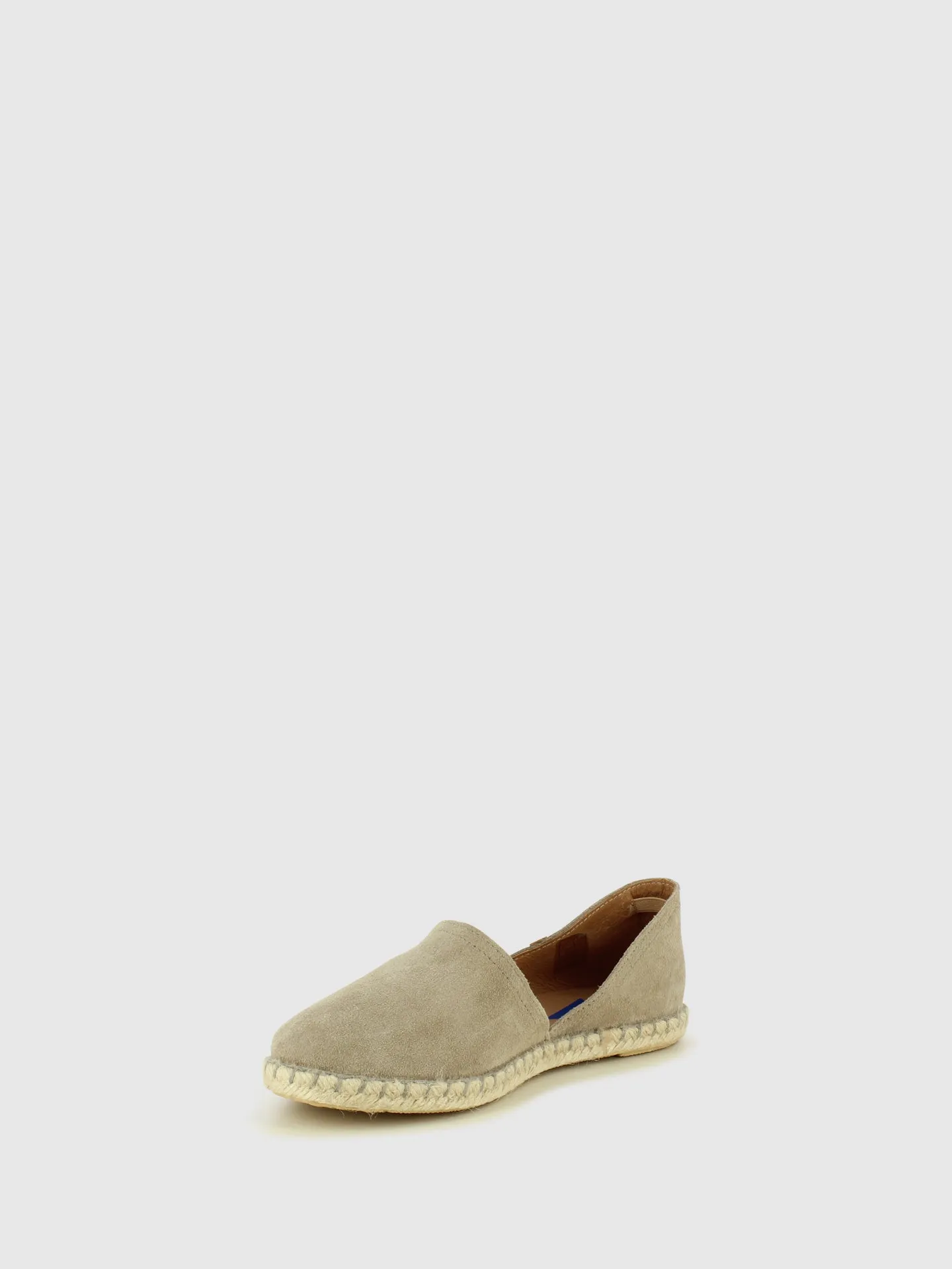 Taupe Flat Espadrilles