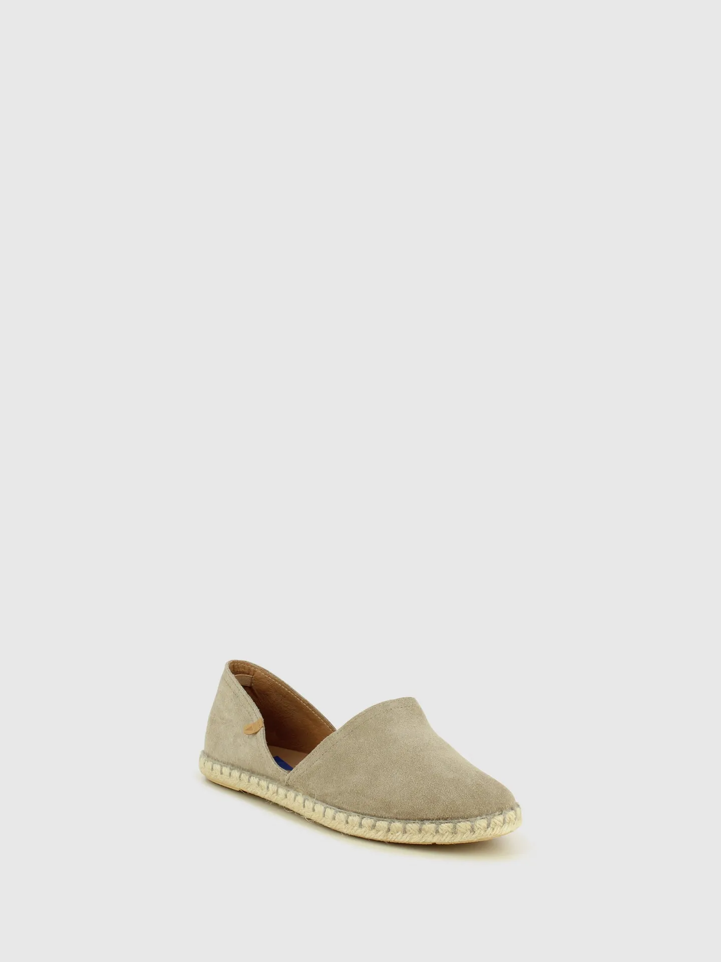 Taupe Flat Espadrilles