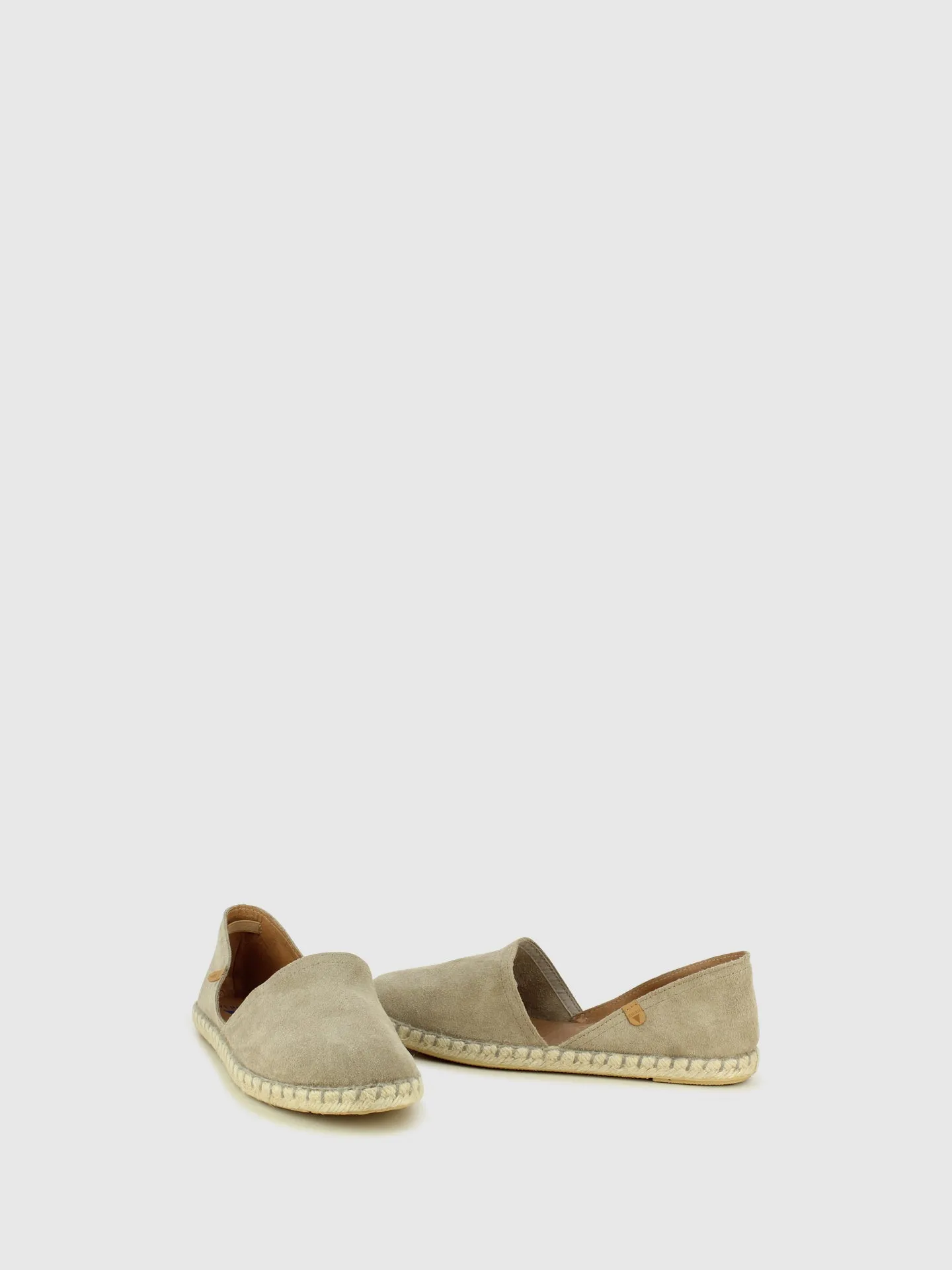 Taupe Flat Espadrilles