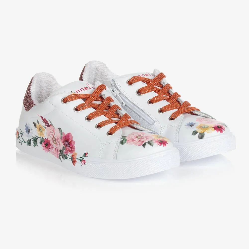 Teen Girls Floral Trainers