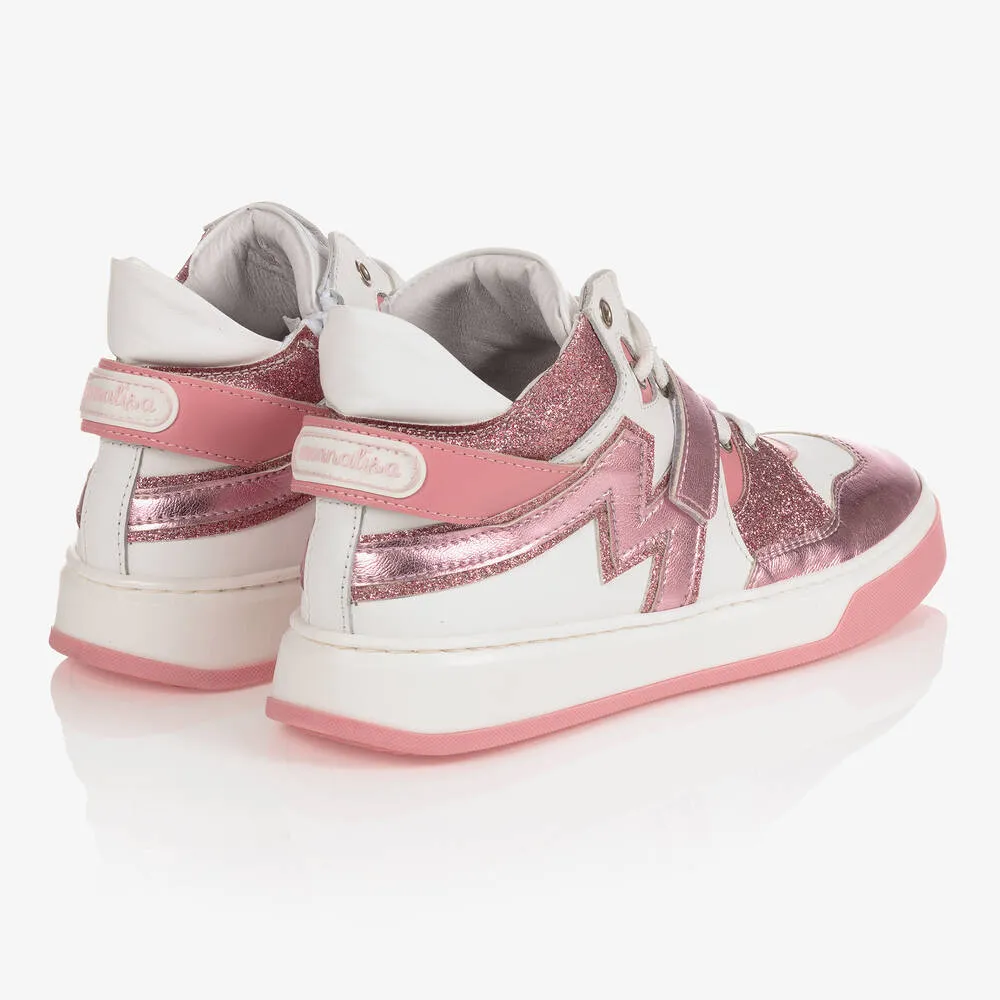 Teen Girls High-Top Trainers