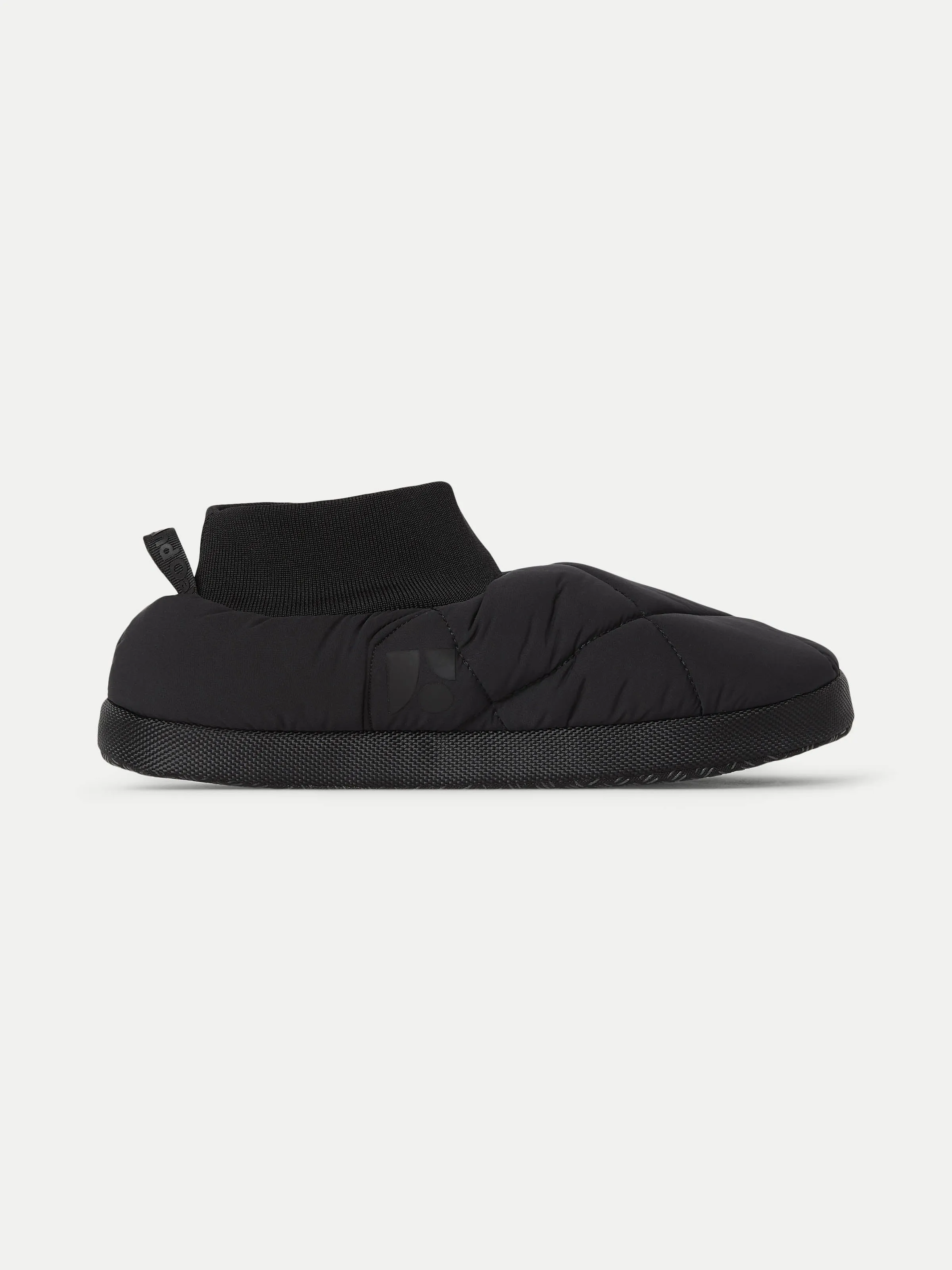 The Skyline Slippers in Black