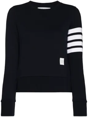 Thom Browne 4 Bar Cotton Sweatshirt