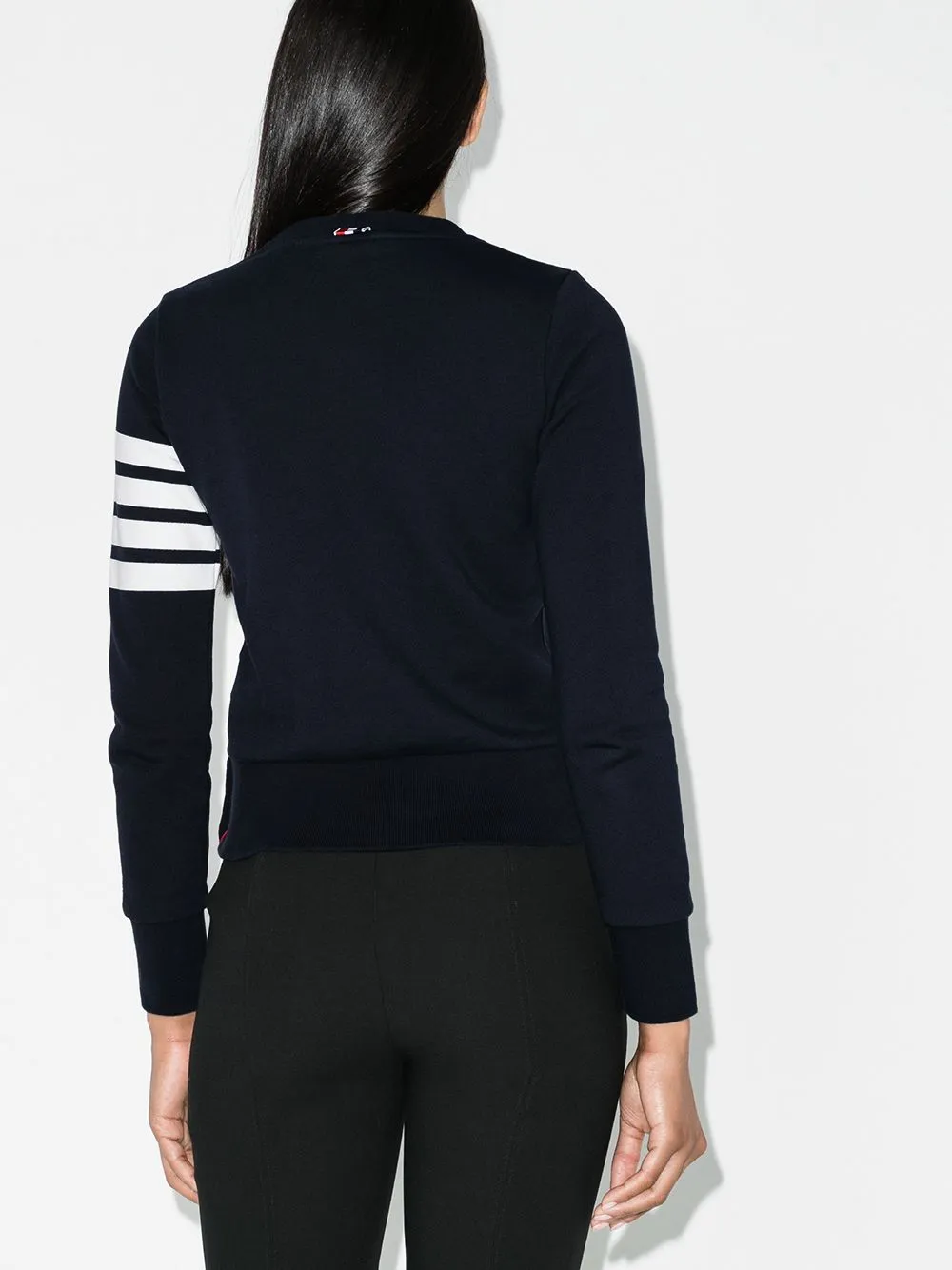 Thom Browne 4 Bar Cotton Sweatshirt