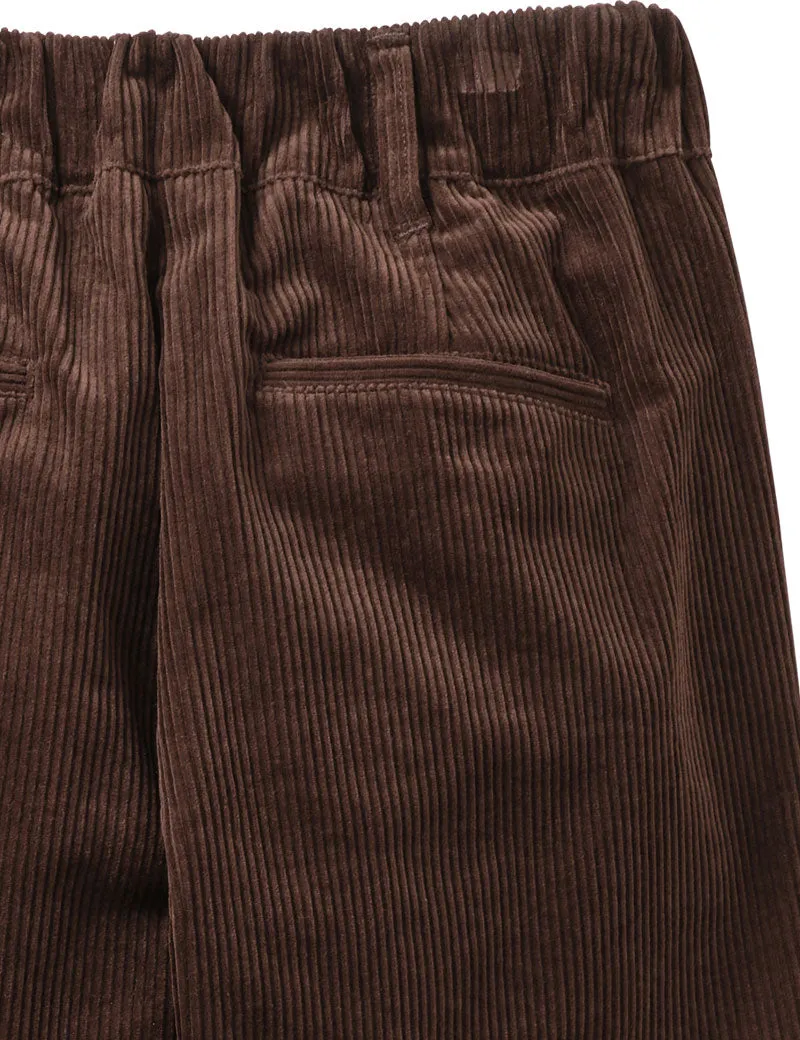 Toast Gabi Organic Cord Pull on Trousers Chestnut