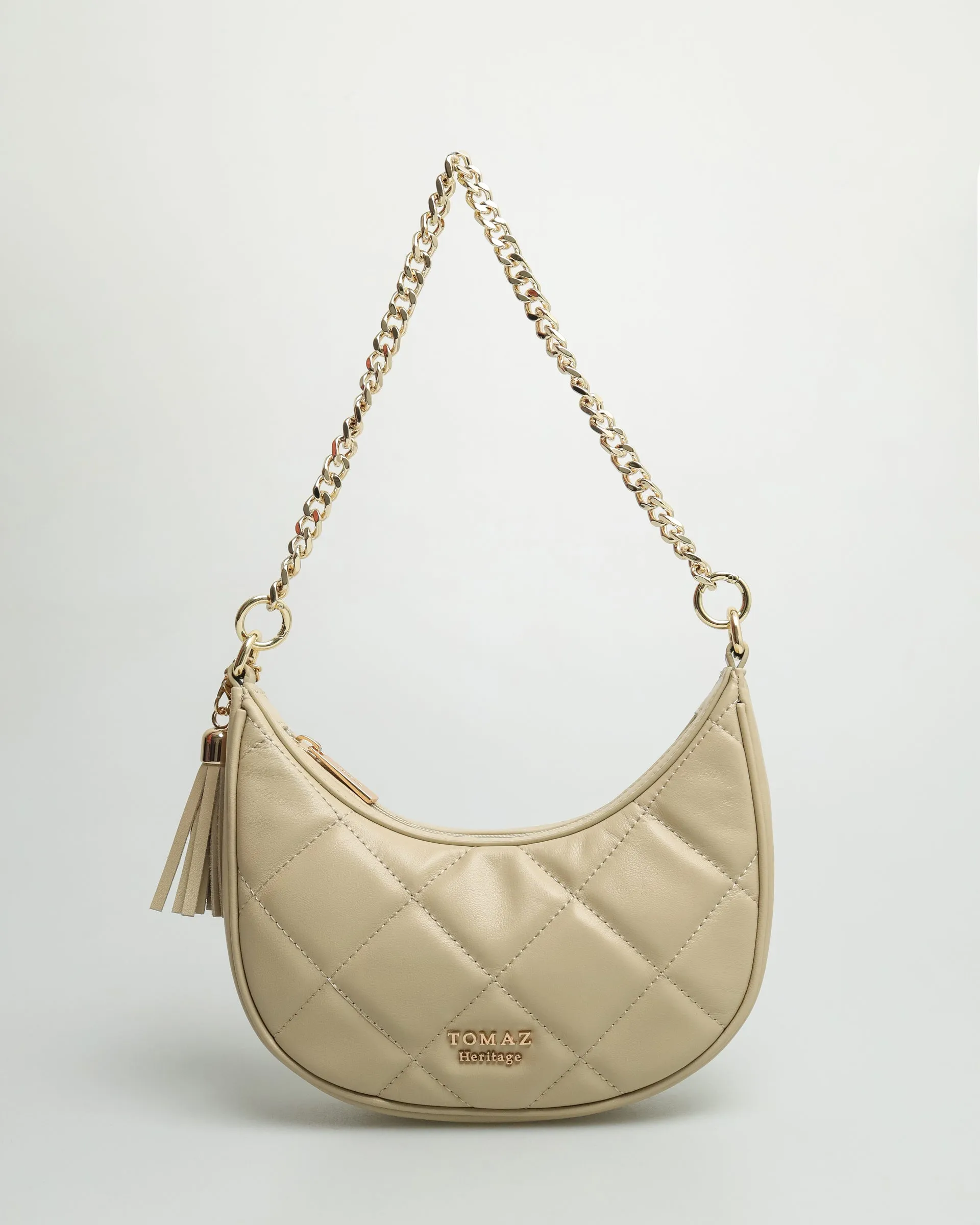 Tomaz Ladies Crescent Bag BL202 - Beige