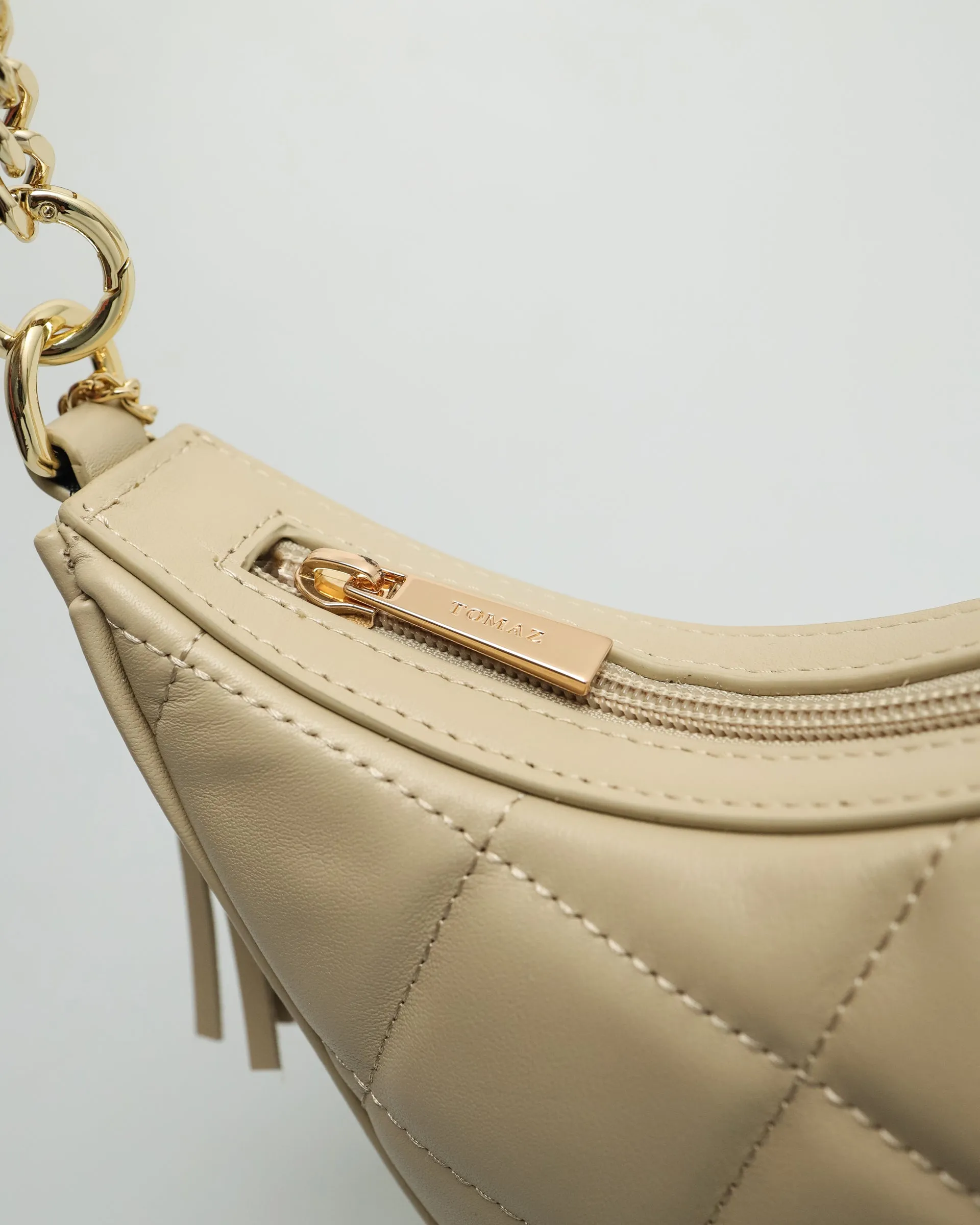 Tomaz Ladies Crescent Bag BL202 - Beige