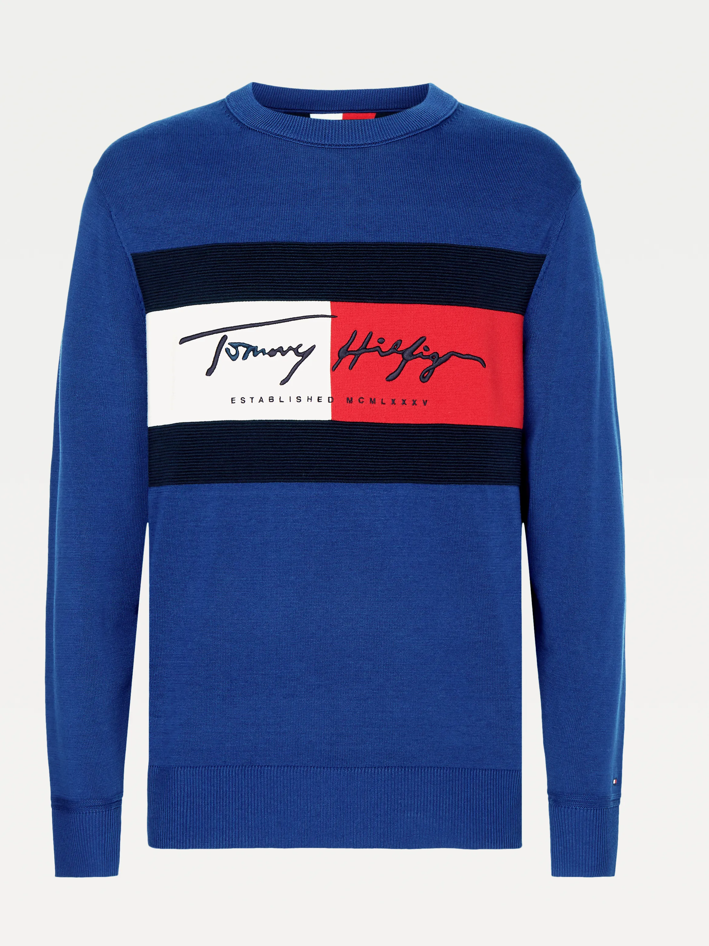 Tommy Hilfiger Autograph Flag Sweater Jumpers