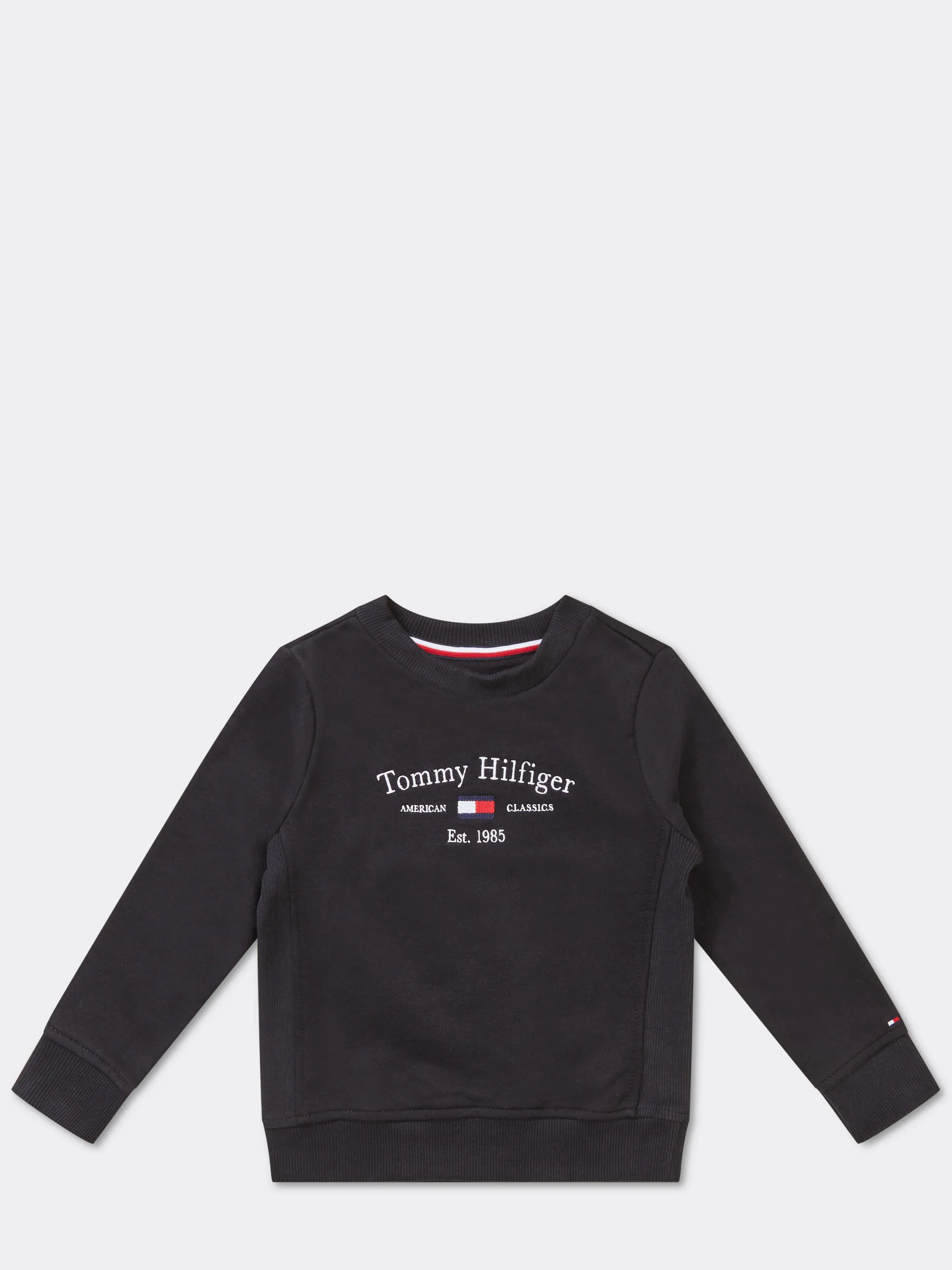 Tommy Hilfiger Organic Logo Crew Neck Jumper