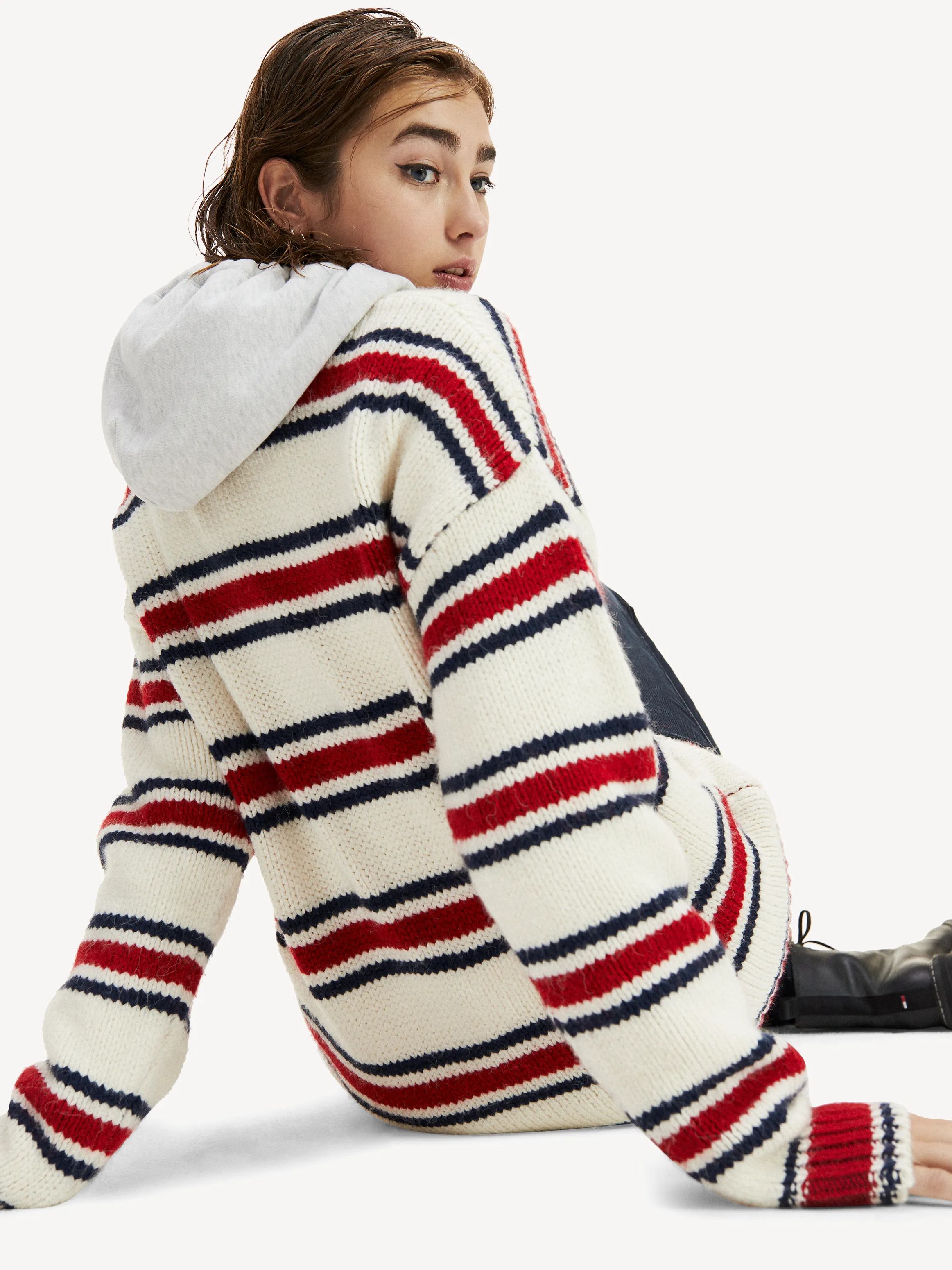 Tommy Hilfiger Oversized Striped Jumper - Shop Jumpers