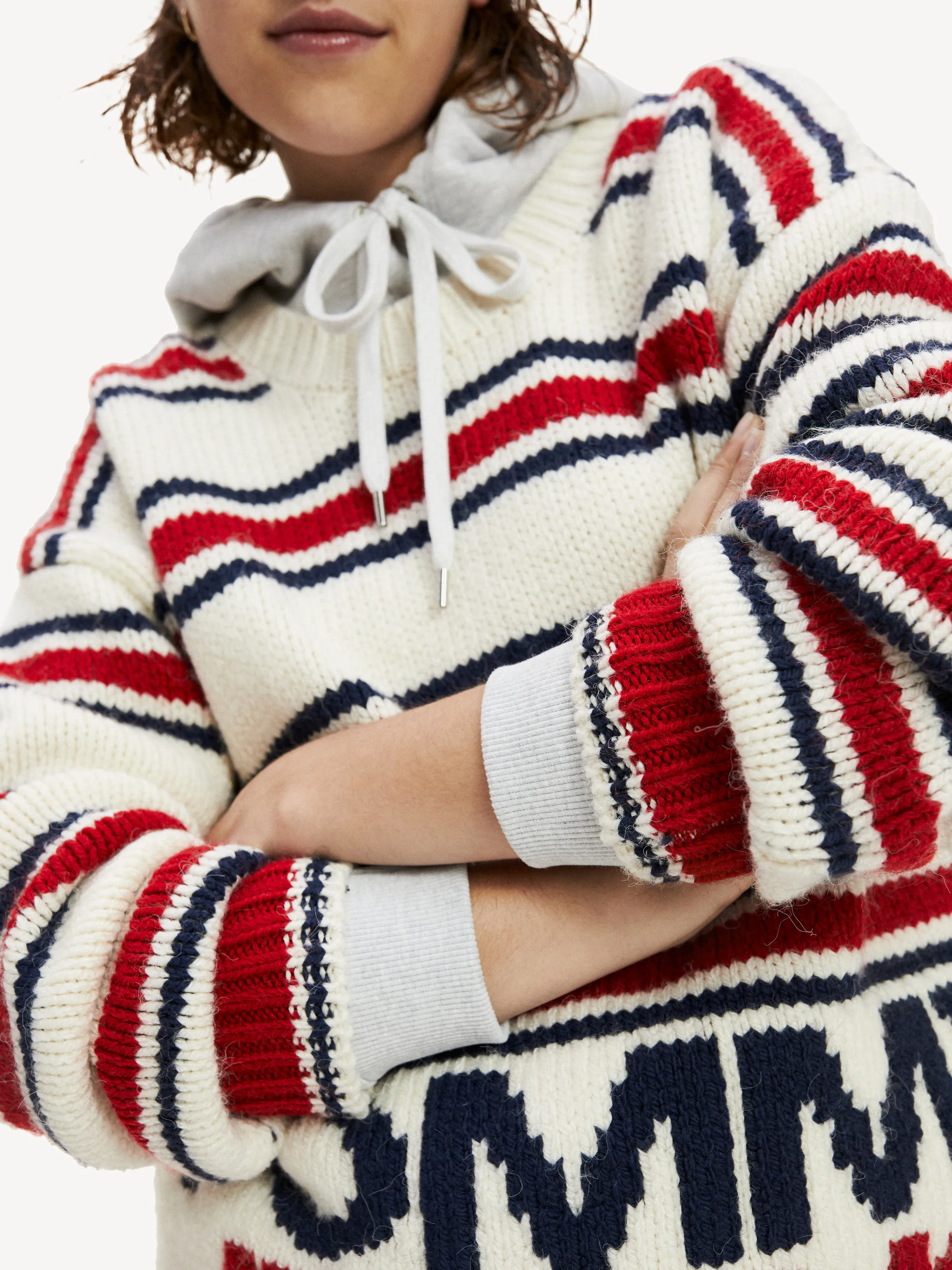 Tommy Hilfiger Oversized Striped Jumper - Shop Jumpers