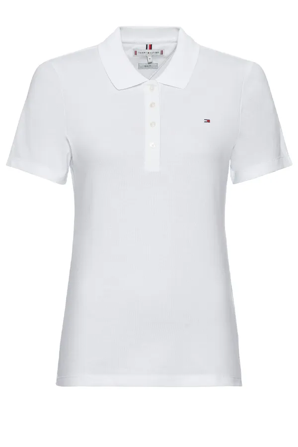 Tommy Hilfiger Women's Classic White Polo 1985.