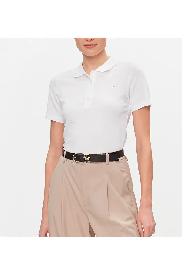 Tommy Hilfiger Women's Classic White Polo 1985.