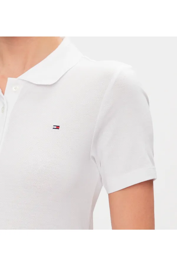 Tommy Hilfiger Women's Classic White Polo 1985.