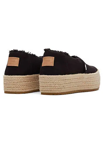 Black Valencia Espadrilles-Kaleidoscope