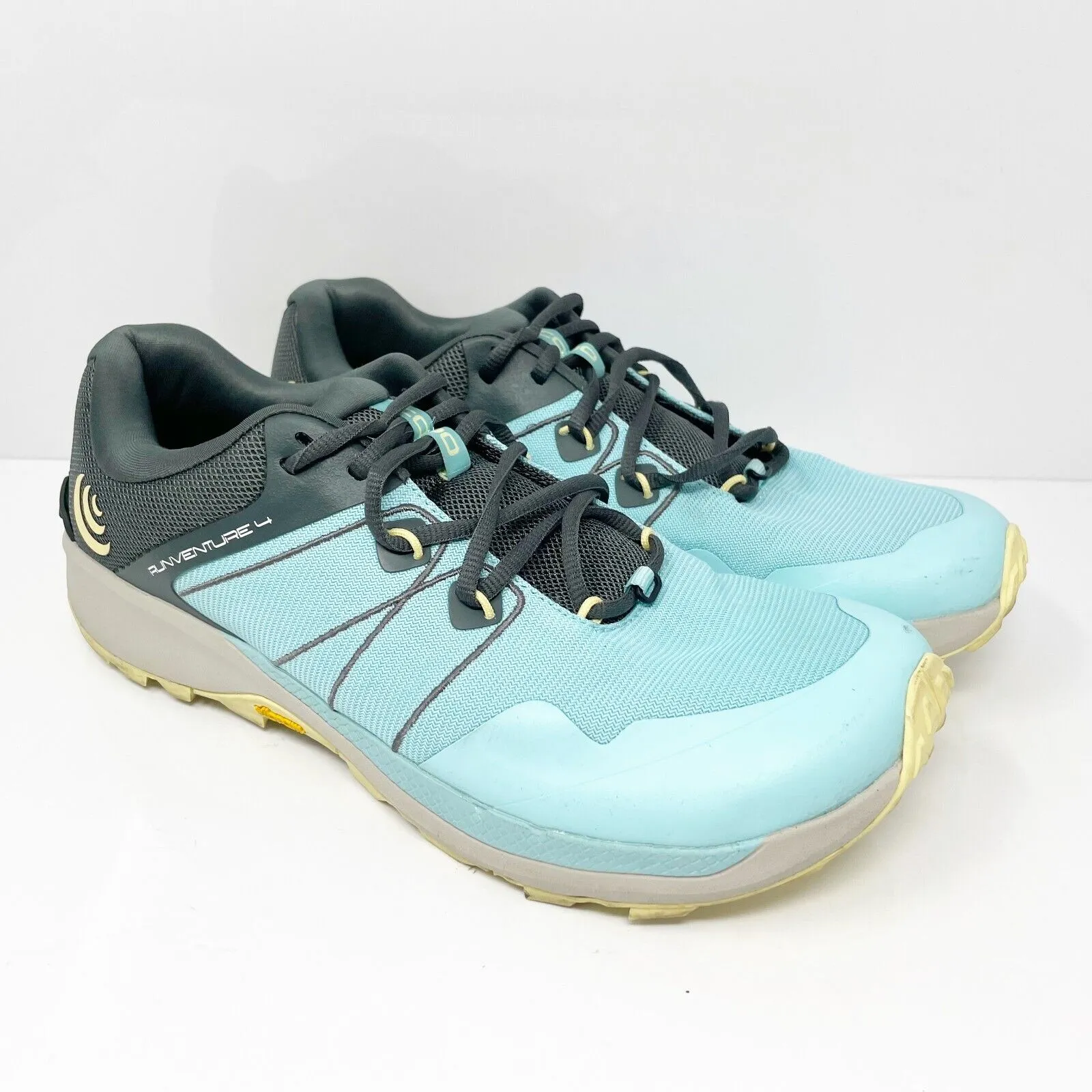 Topo Womens Runventure 4 W055SKYBTR Blue Running Shoes Sneakers Size 9.5