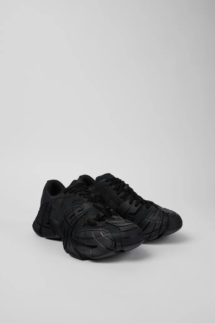 Tormenta Black Textile Sneakers