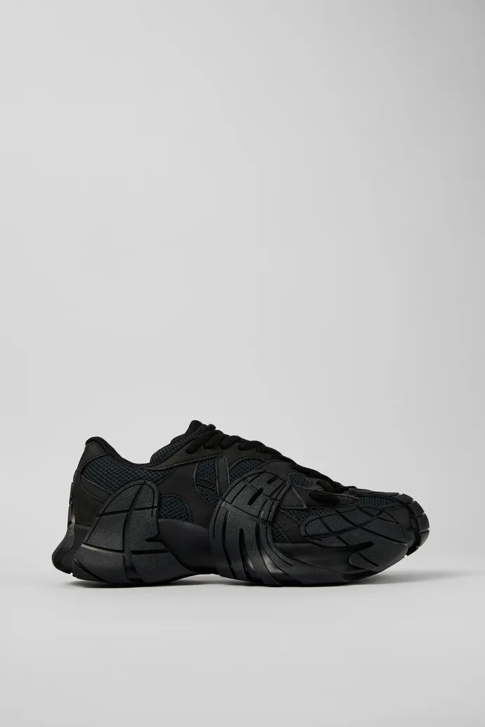 Tormenta Black Textile Sneakers