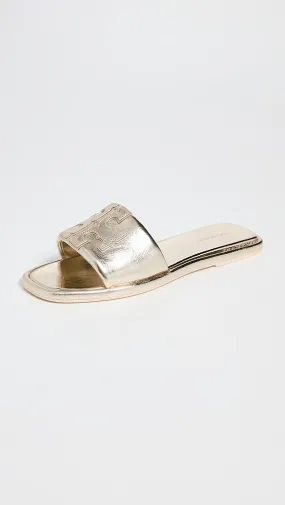 Tory Burch   Double T Sport Slides 