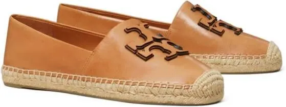 Tory Burch Ines leather espadrilles Brown