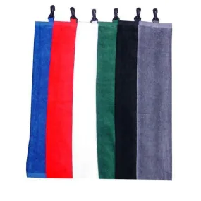 Cotton Golf Towel With Three Folds