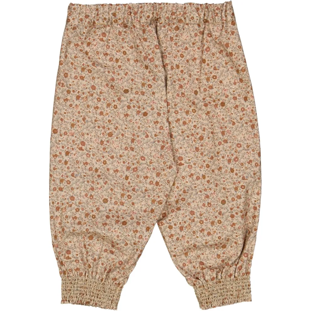 Trousers Sara - rose tangled flowers