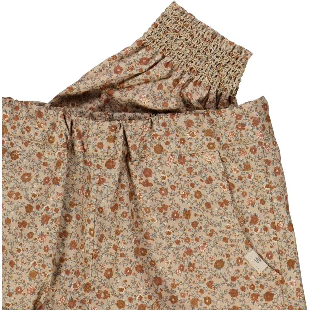 Trousers Sara - rose tangled flowers