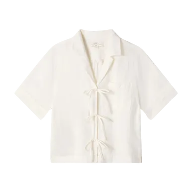 Trovata Inez Shirt, Ivory