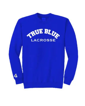 TRUE BLUE Lacrosse Crewneck Sweatshirt