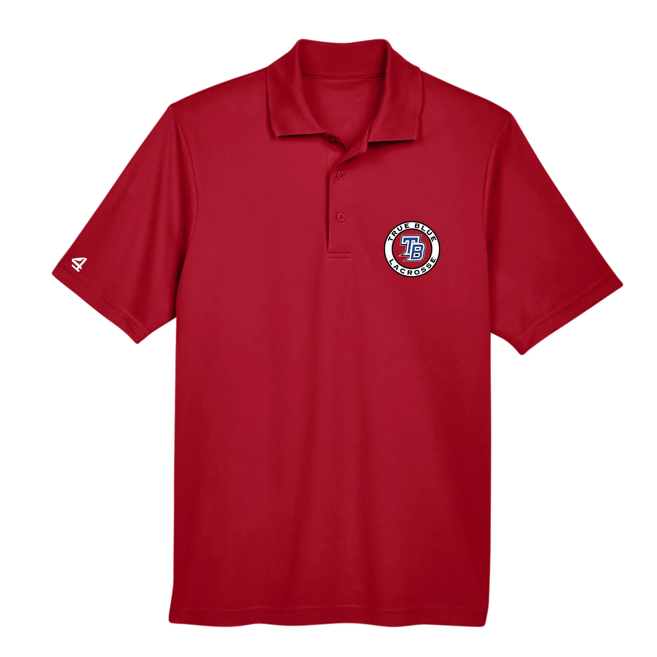 TRUE BLUE Lacrosse Embroidered Polo