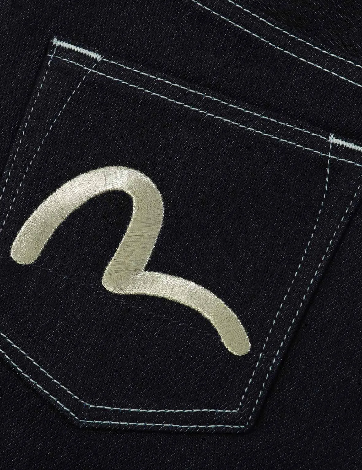 Tsubaki Kamon Appliqué Wide-Leg Jeans