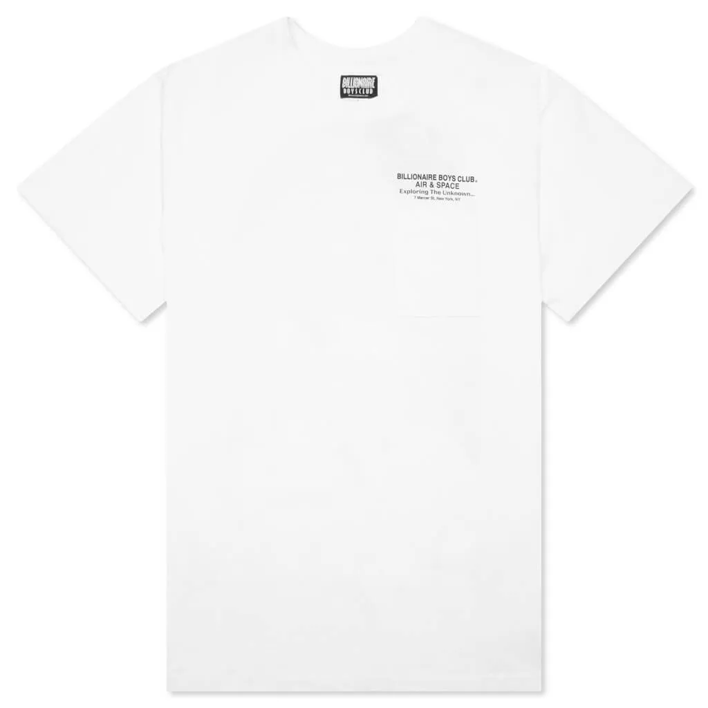 White Twilight Zone Short Sleeve Knit