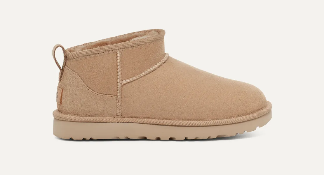 UGG Classic Ultra Mini Sand boots