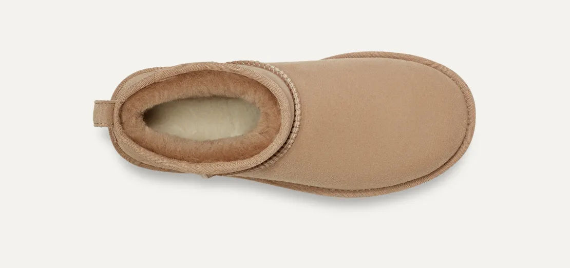 UGG Classic Ultra Mini Sand boots