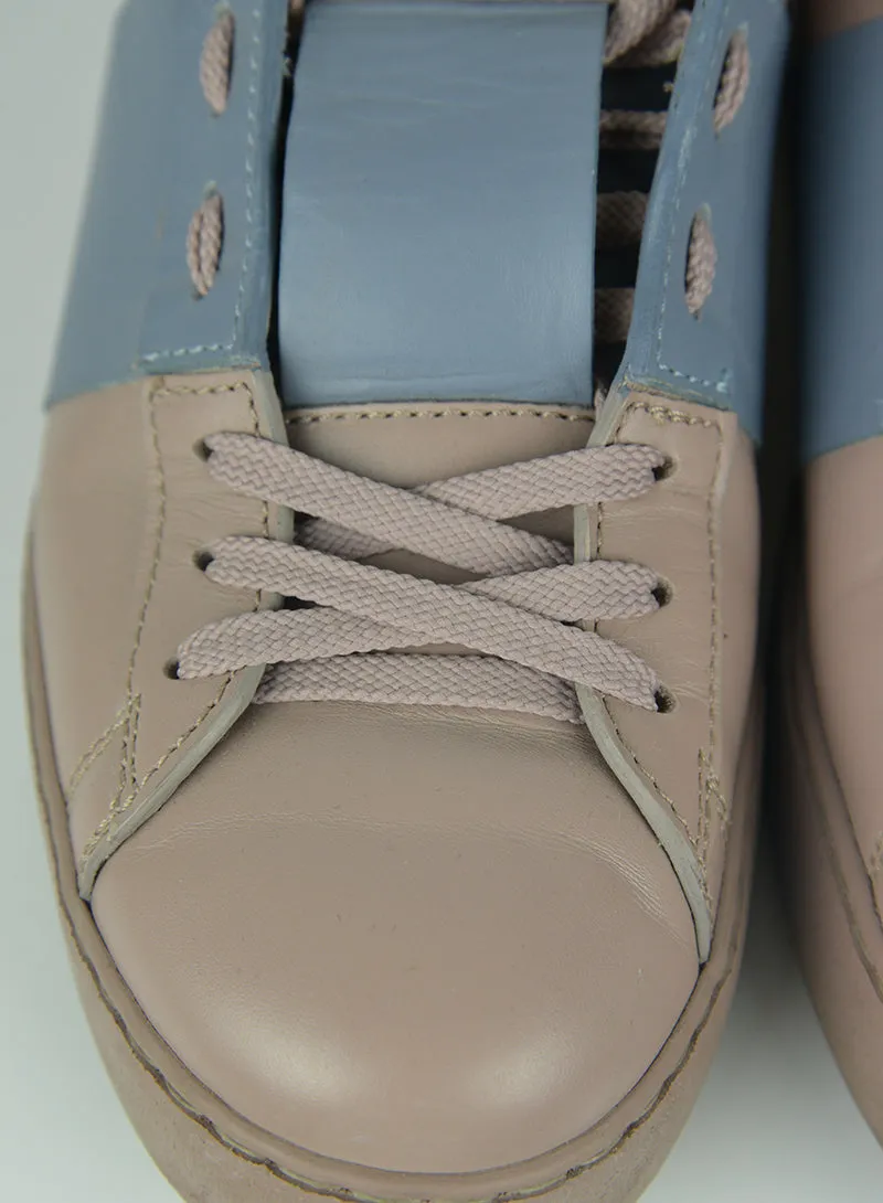 Valentino pelle tortora sneakers size 39