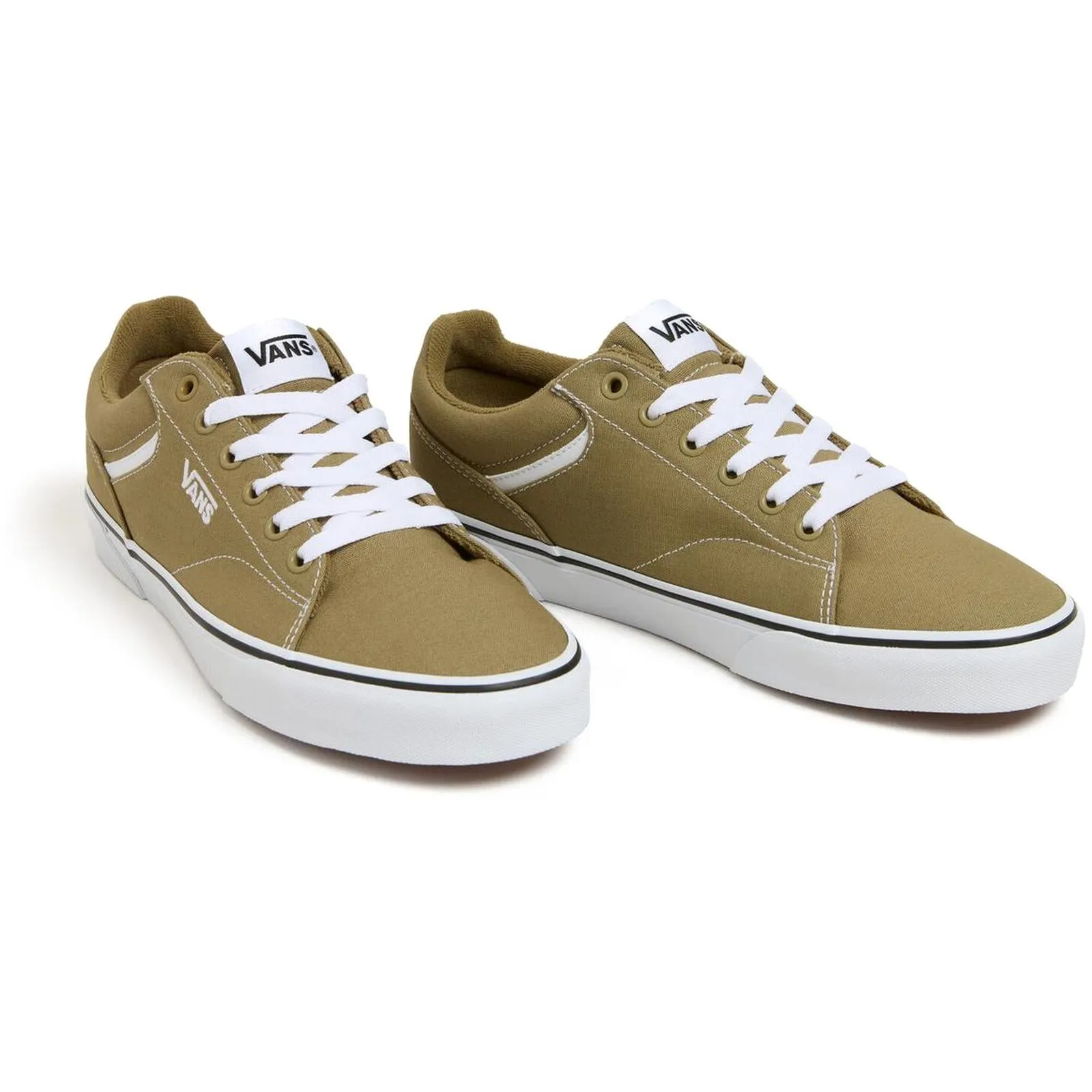 Vans Mens Seldan Canvas Low Rise Trainers