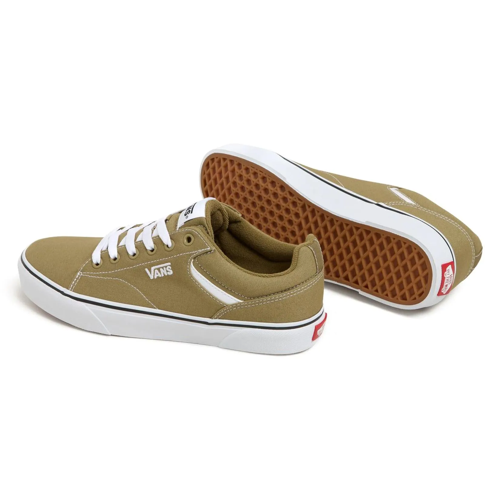 Vans Mens Seldan Canvas Low Rise Trainers