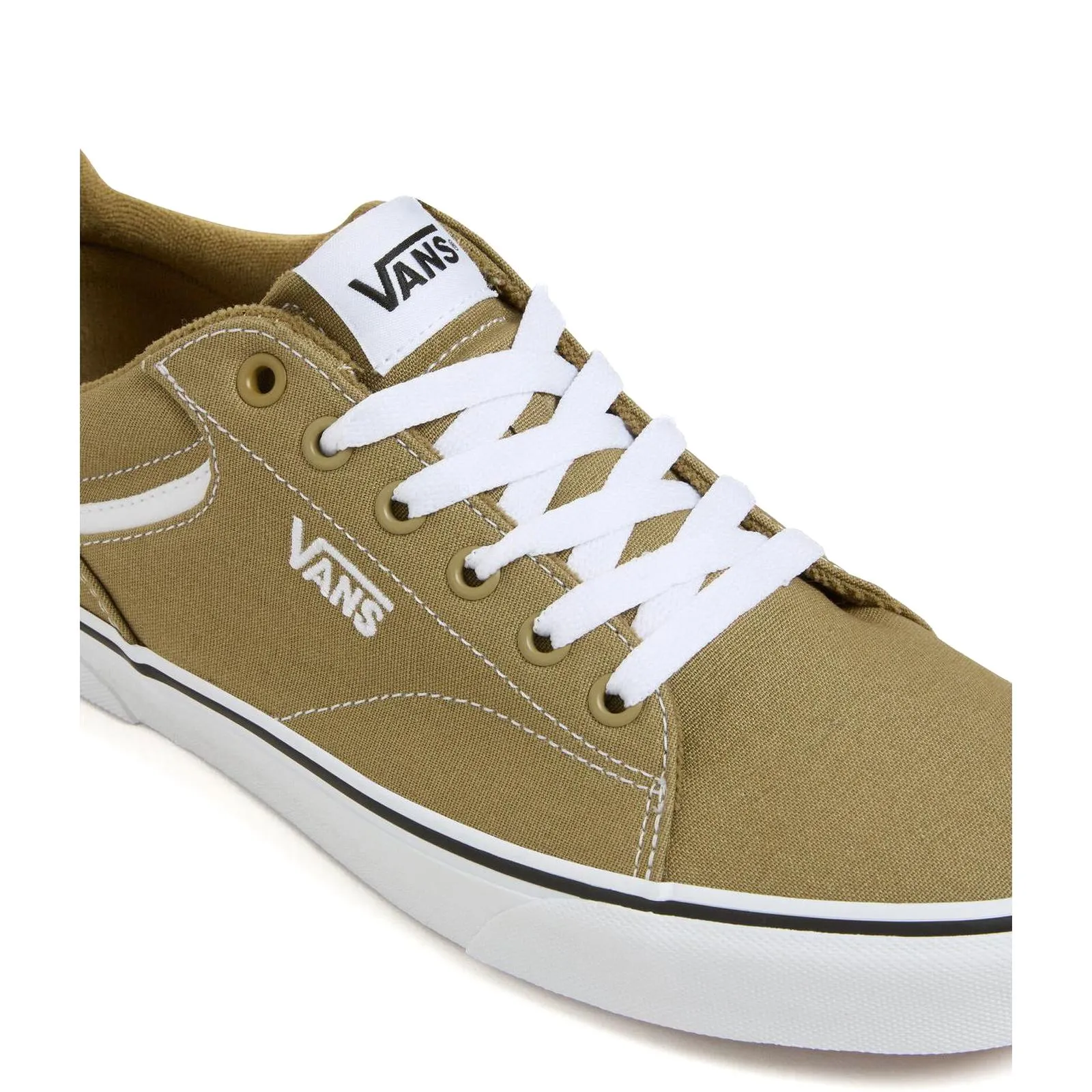 Vans Mens Seldan Canvas Low Rise Trainers