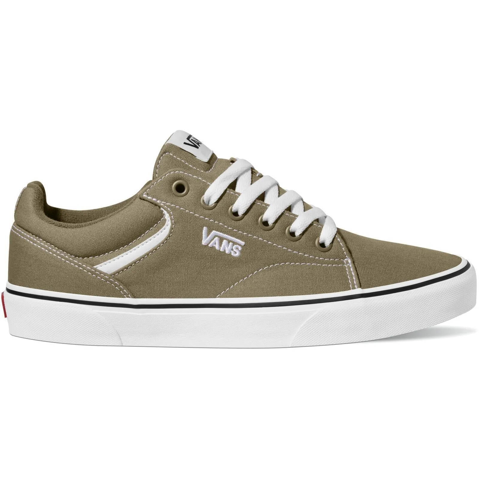 Vans Mens Seldan Canvas Low Rise Trainers