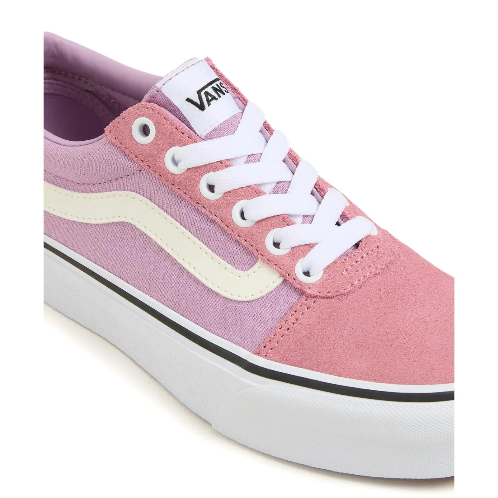 Vans Womens Ward Platform Low Rise Chunky Sole Trainers