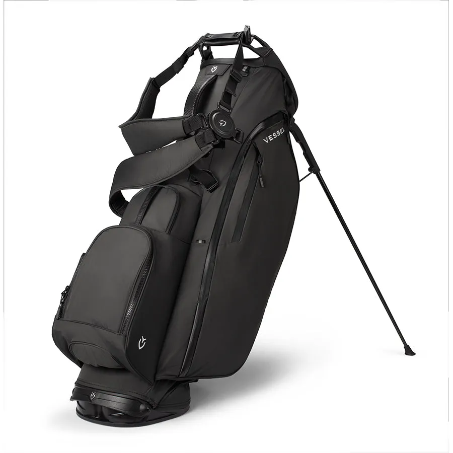 Vessel Player IV Air 6-Way Stand Bag - Black → Black Vessel Player IV Air 6-Way Stand Bag