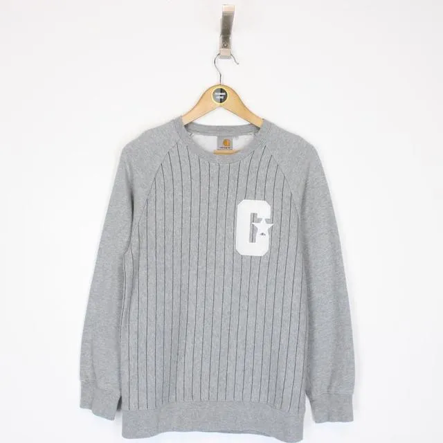 Vintage Carhartt Spellout Sweatshirt Small