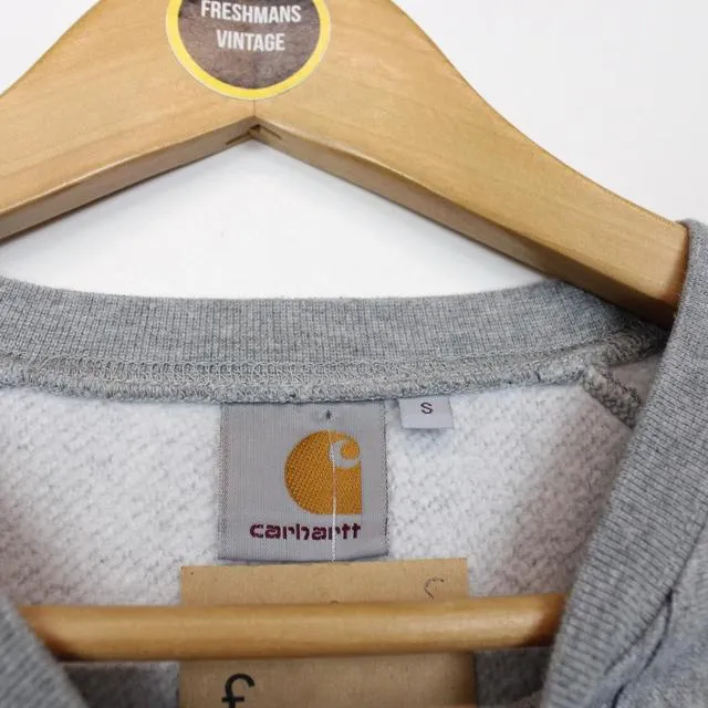 Vintage Carhartt Spellout Sweatshirt Small