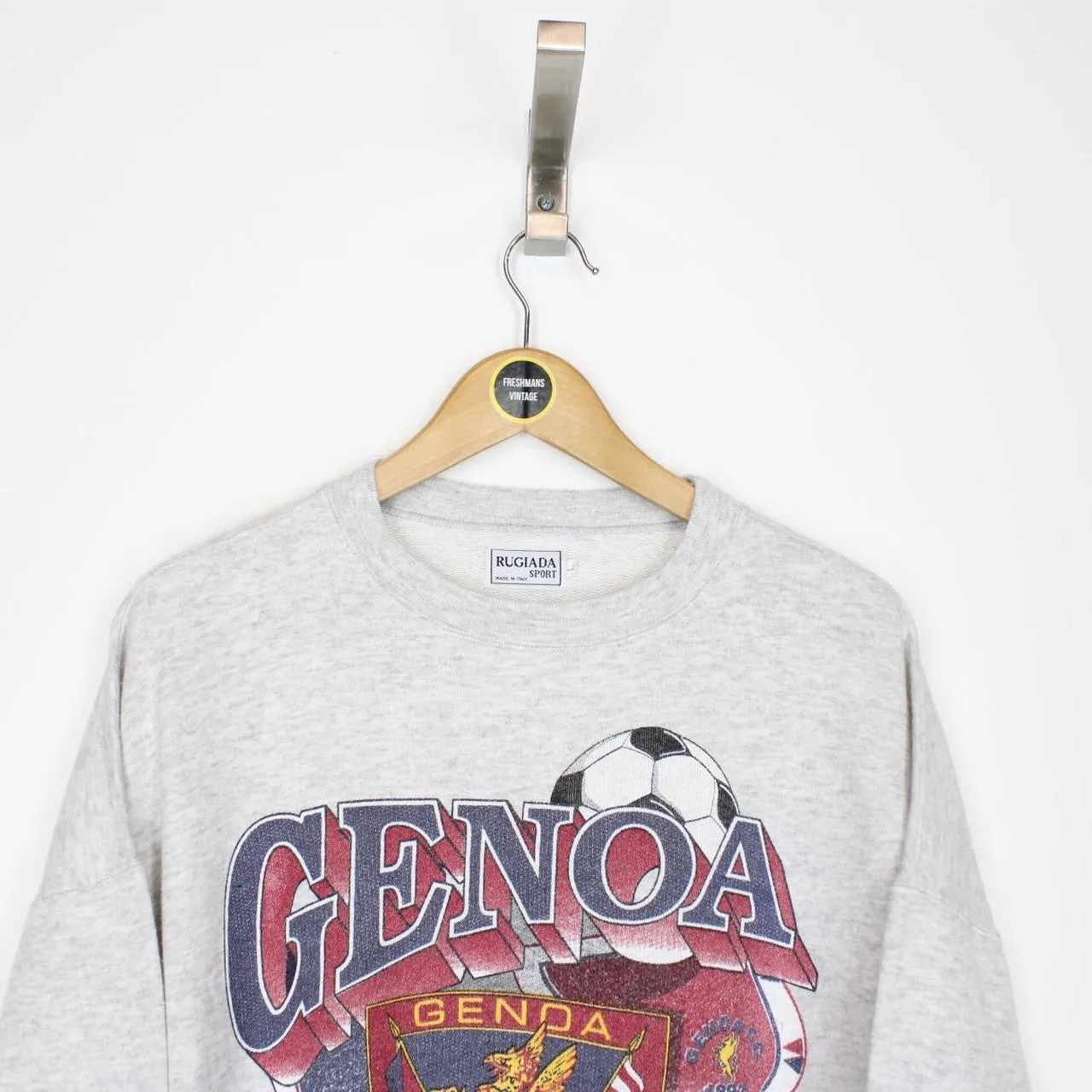 Vintage Genoa FC Sweatshirt Medium