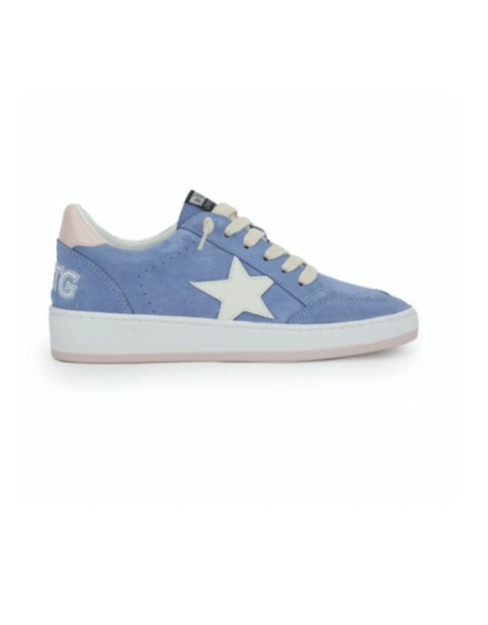 Vintage Havana Denisse Blue Suede Sneakers