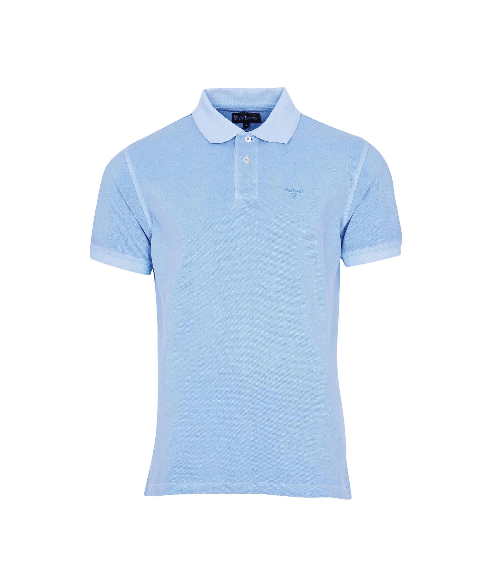 Washed Sports Polo - Blue