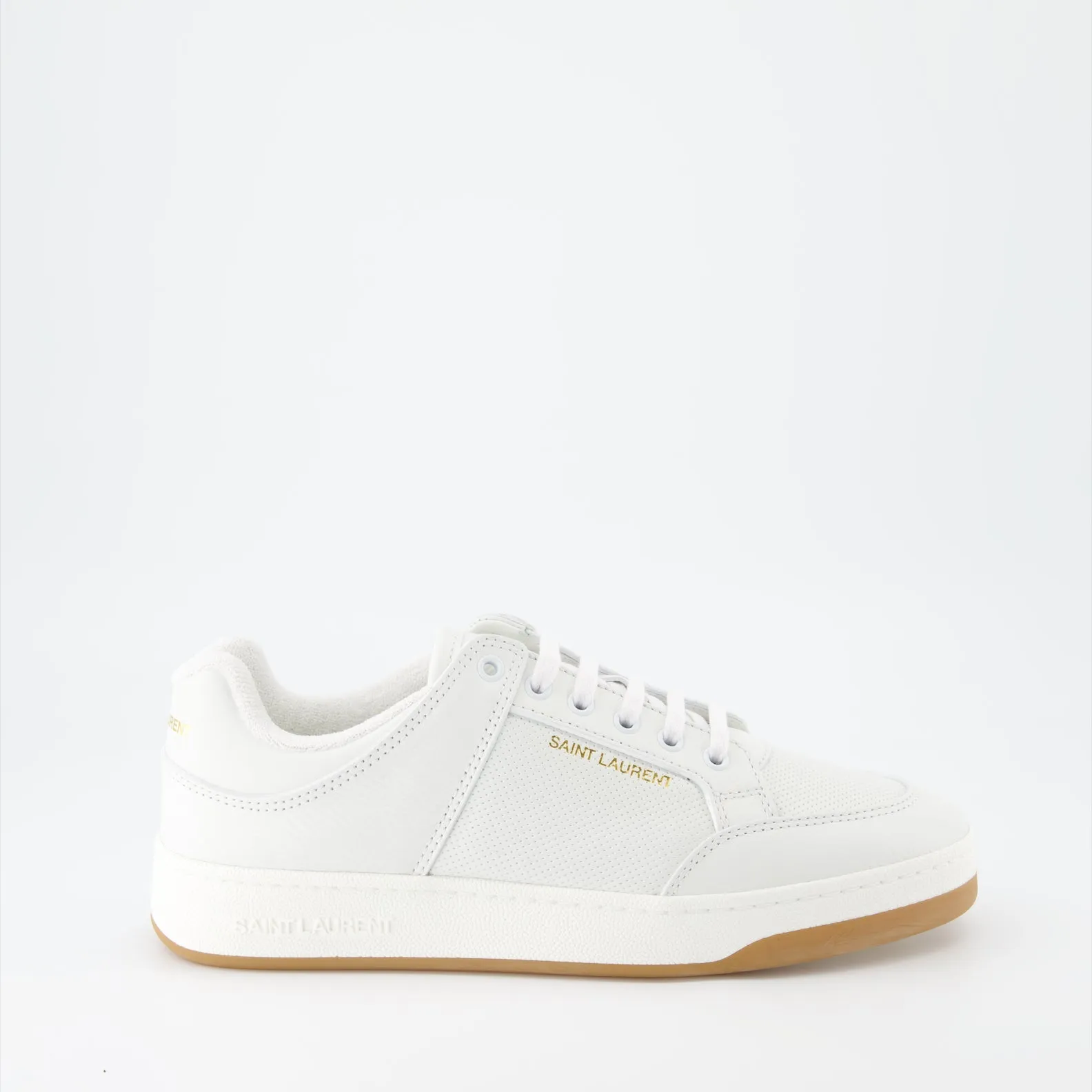 White Leather SL/61 Sneakers