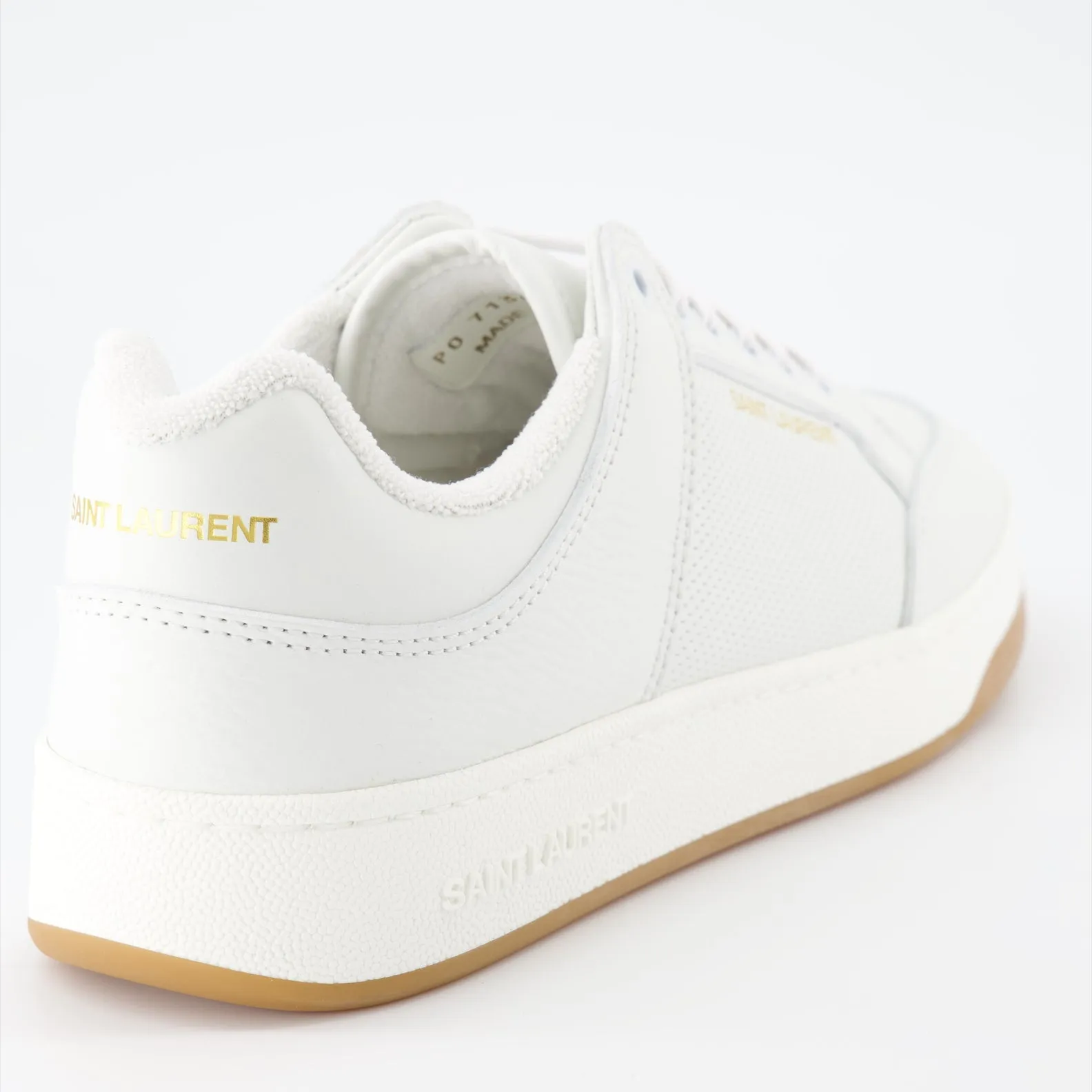 White Leather SL/61 Sneakers